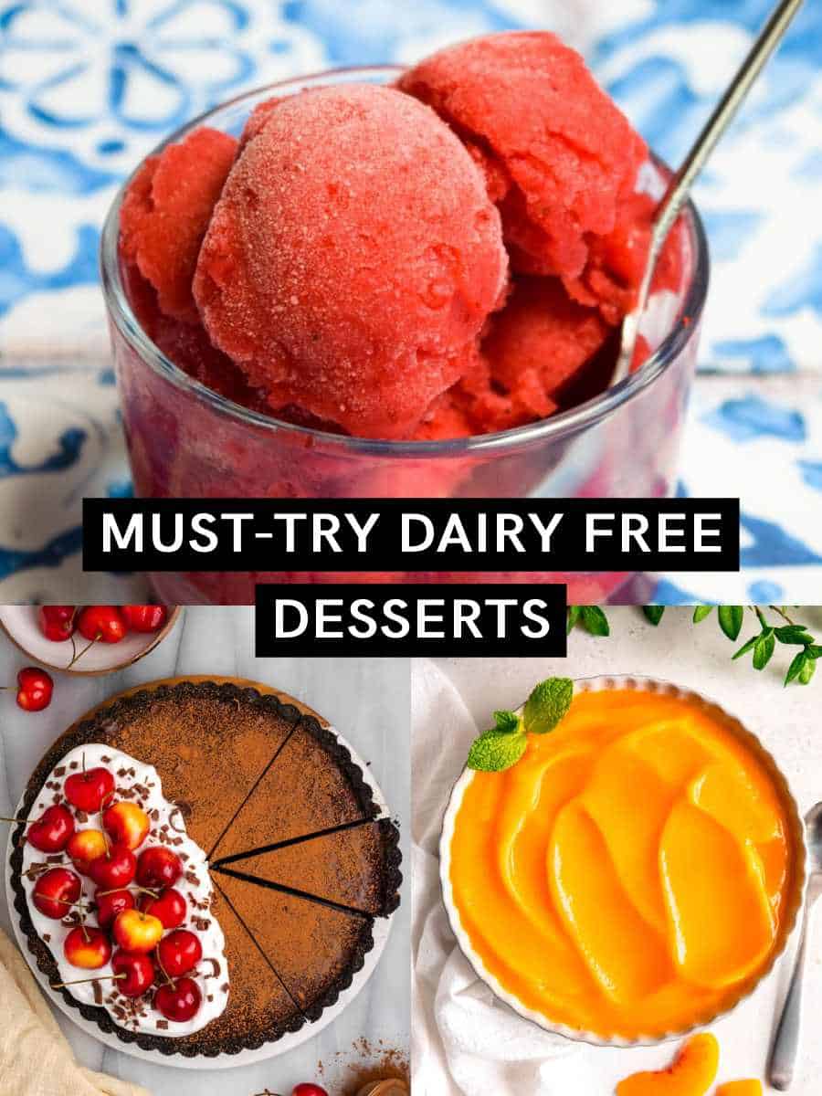 Dairy Free Desserts