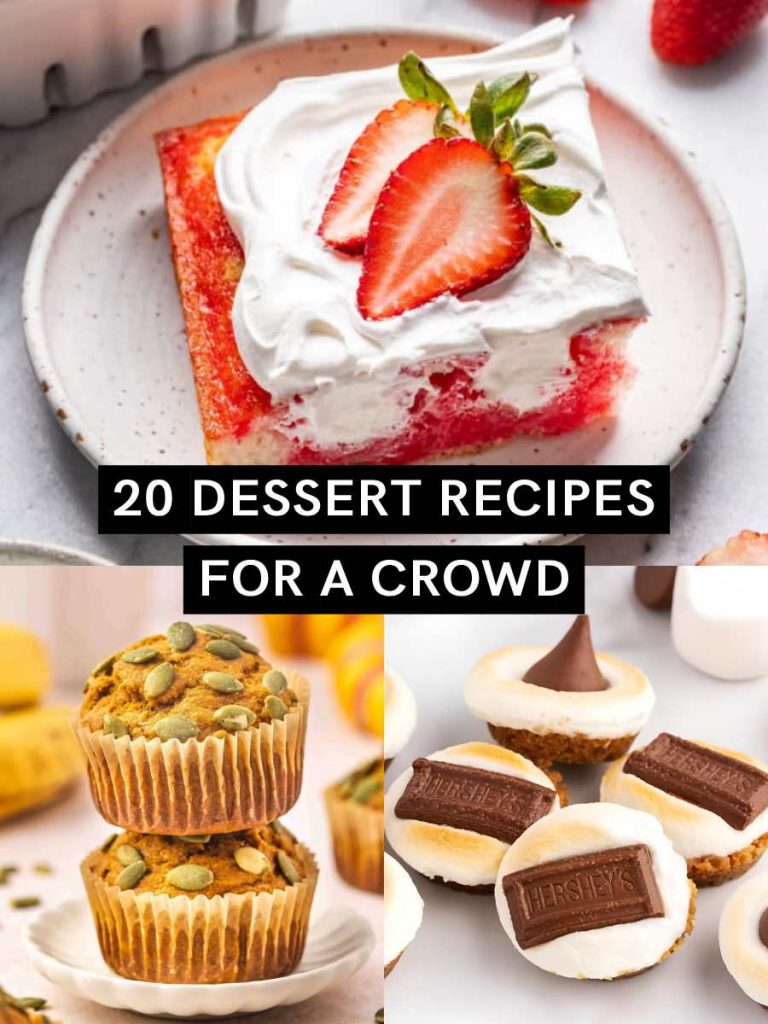 Dessert Recipes For A Crowd
