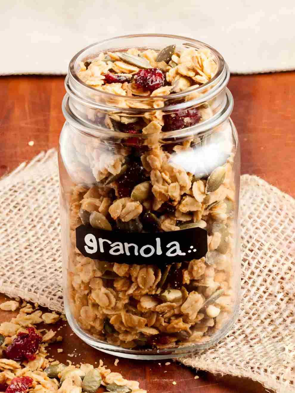 Crunchy Granola Recipe